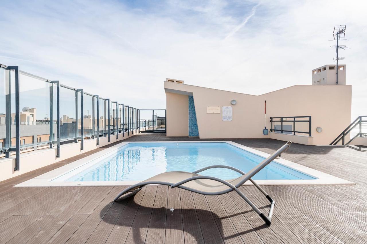 Ferienwohnung Oceanfront: Luxury Spectacular Sea Views And Pool Olhão Exterior foto