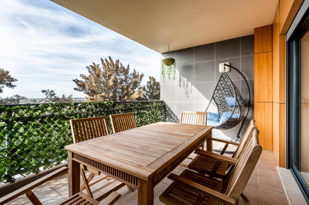 Ferienwohnung Oceanfront: Luxury Spectacular Sea Views And Pool Olhão Exterior foto