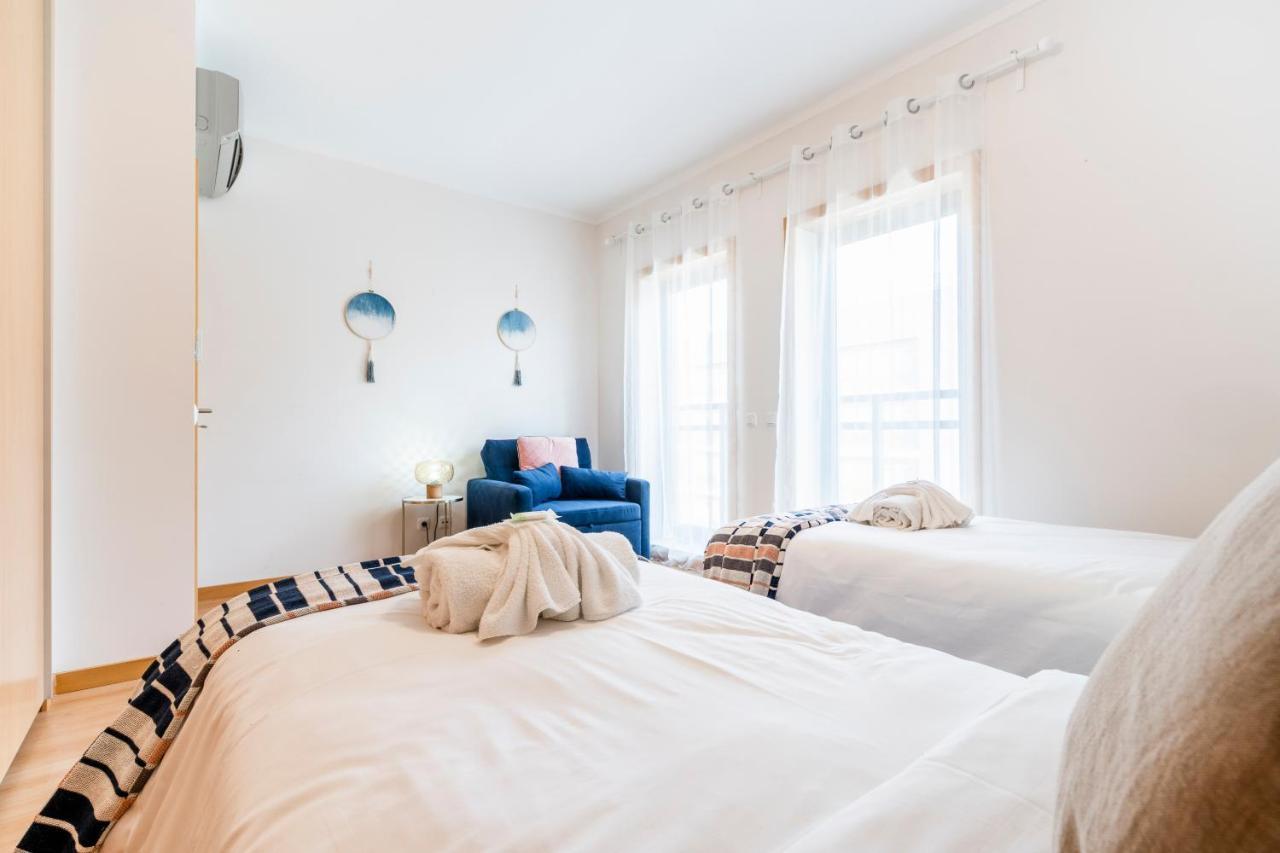 Ferienwohnung Oceanfront: Luxury Spectacular Sea Views And Pool Olhão Exterior foto
